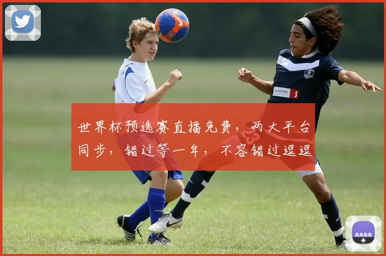 世界杯预选赛直播免费，两大平台同步，错过等一年，不容错过逗逗